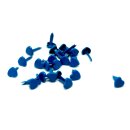 20 Herz-Klemmen in Blau 5 x 6mm f&uuml;r Brief und Geschenke