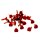 20 Herz-Klemmen in Rot 5 x 6mm f&uuml;r Brief und Geschenke